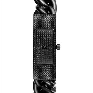 FINAL SALE ⚠️ MICHAEL KORS Blk Crystal Pave Watch